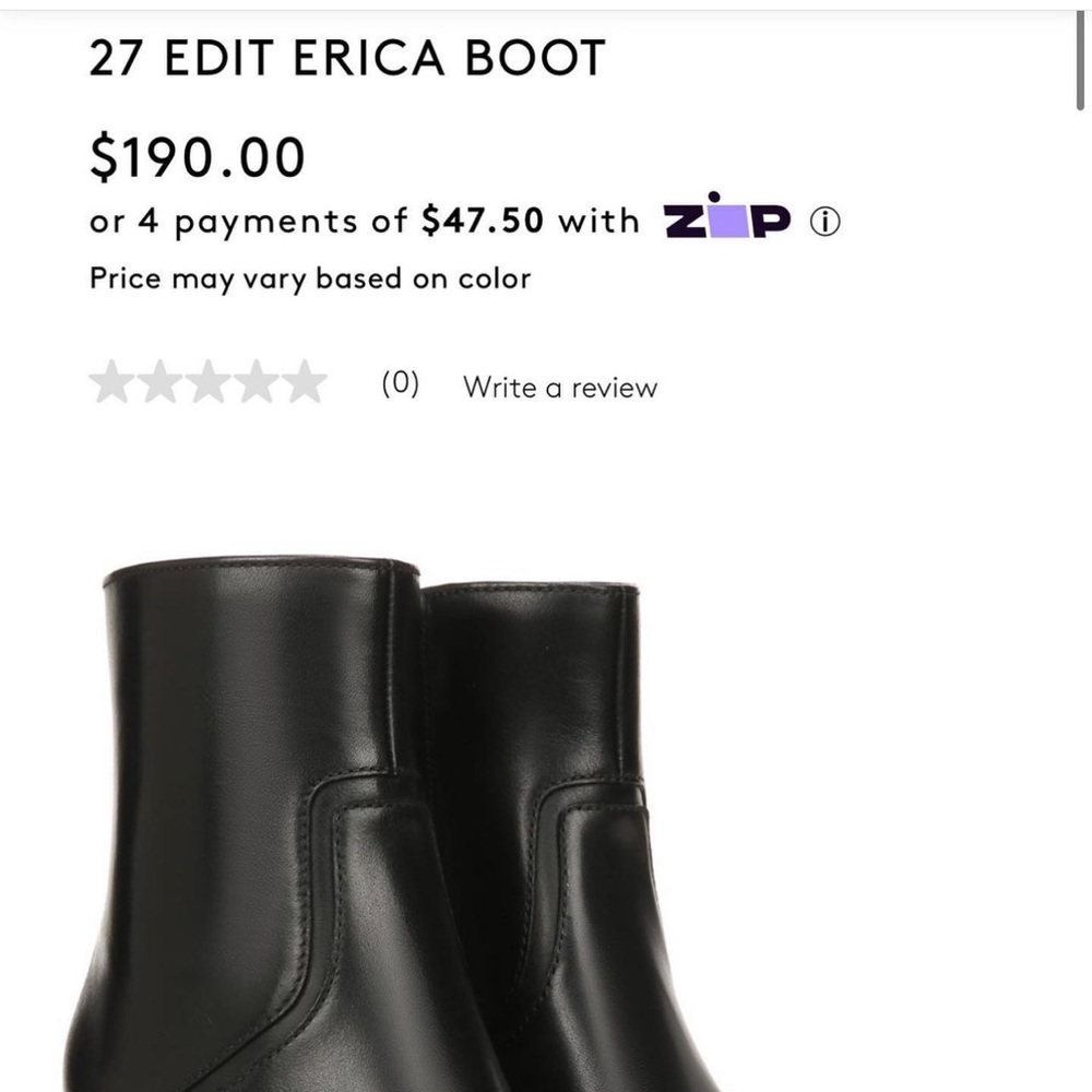 NATURALIZER BLACK BOOTIE - Picture 7 of 9